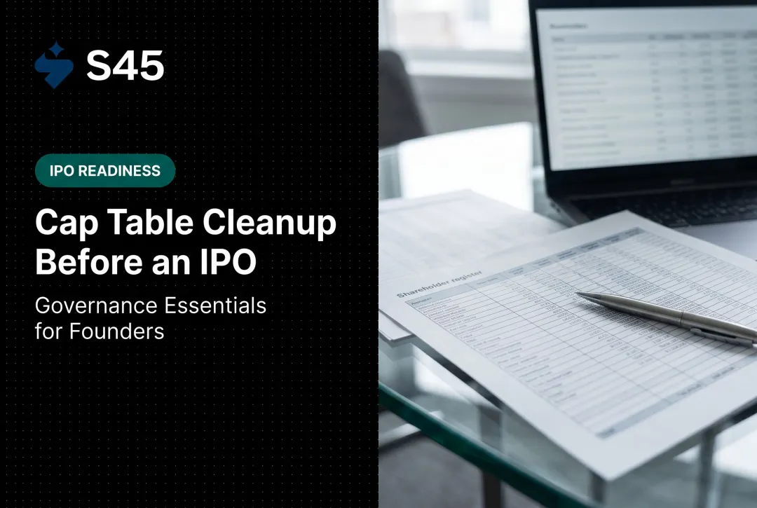 Cap Table Cleanup Before an IPO