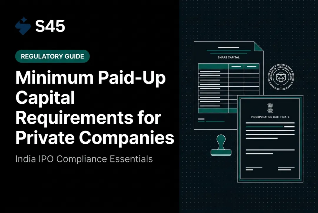 Minimum Paid-Up Capital Requirements for Private Companies