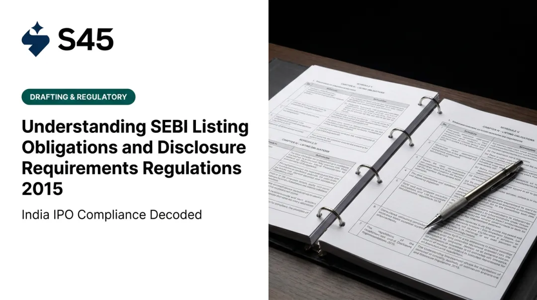 Understanding SEBI Listing Obligations and Disclosure Requirements Regulations 2015