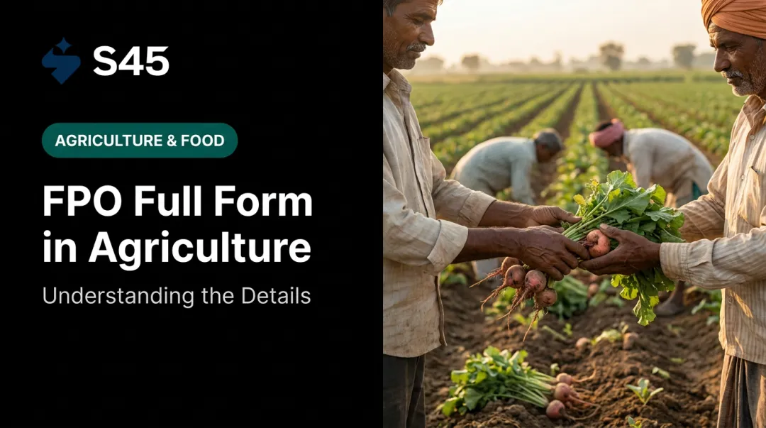 FPO Full Form in Agriculture: Understanding the Details
