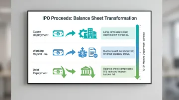 Three IPO proceeds deployment patterns reshaping balance sheet assets liabilities over time