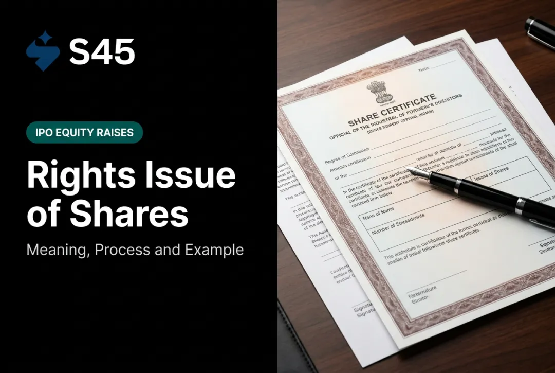 Rights Issue of Shares: Meaning, Process and Example