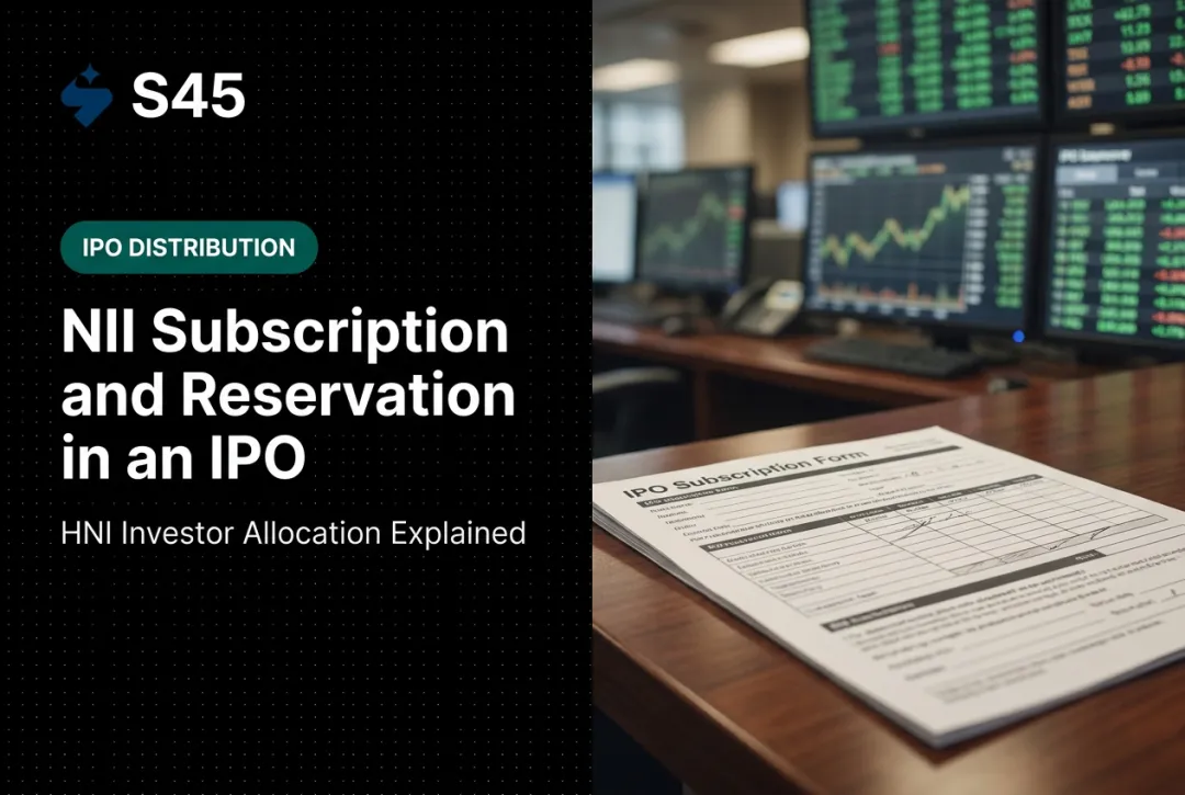 NII Subscription and Reservation in an IPO