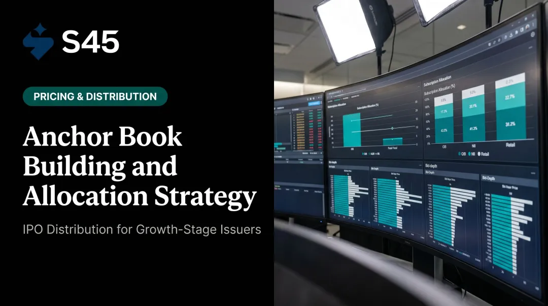 Anchor Book Building and Allocation Strategy