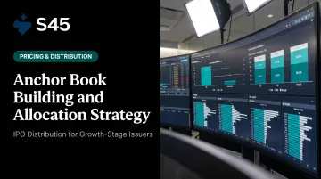 Anchor Book Building and Allocation Strategy