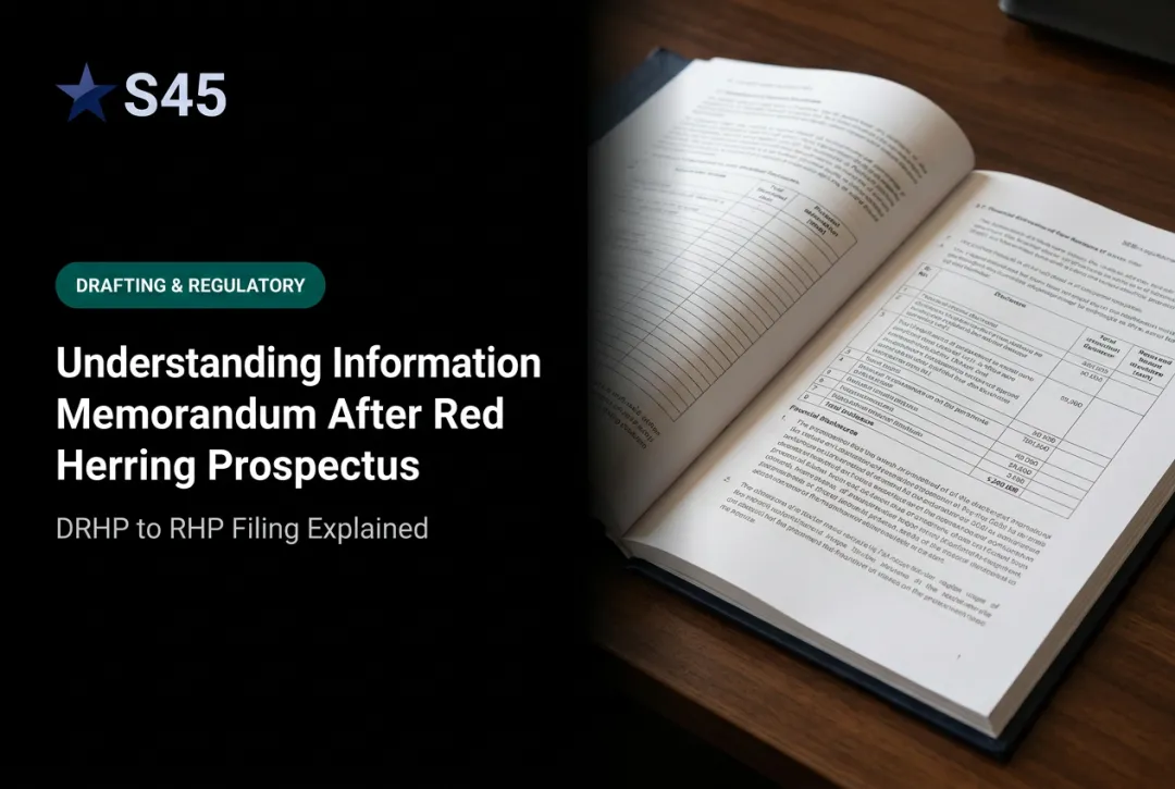 Understanding Information Memorandum After Red Herring Prospectus