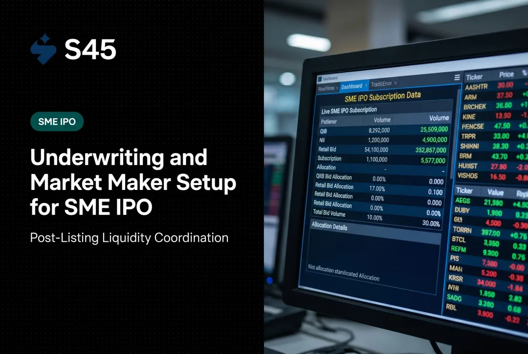 Underwriting and Market Maker Setup for SME IPO