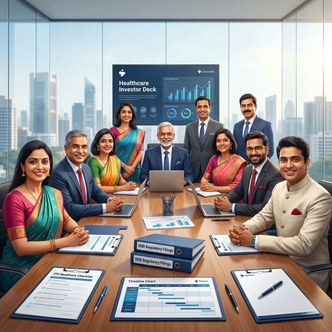 IPO advisory process for healthcare companies