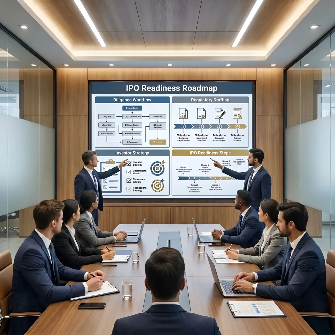 IPO readiness process planning session