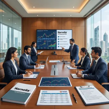 Merchant banking team advising on IPO strategy