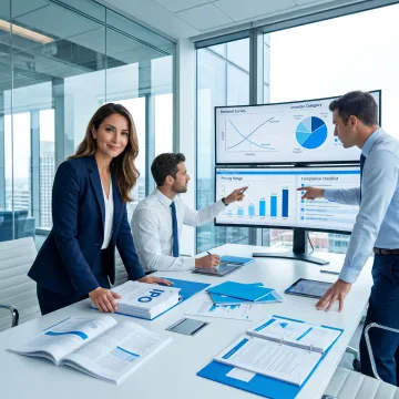 Financial services IPO pricing and demand analysis dashboard