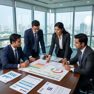 Advisors reviewing an Indian Main Board IPO strategy