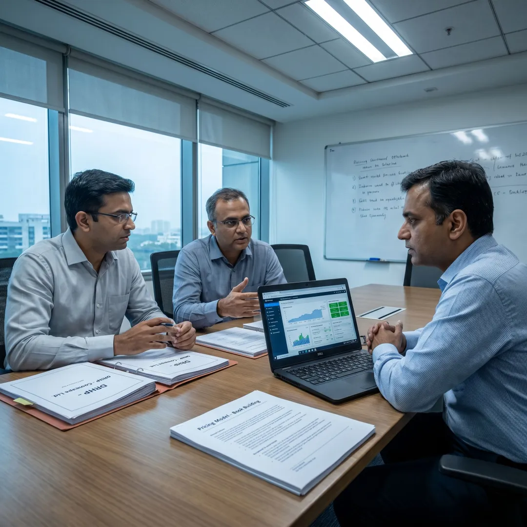 IPO consultants guiding an SME listing process