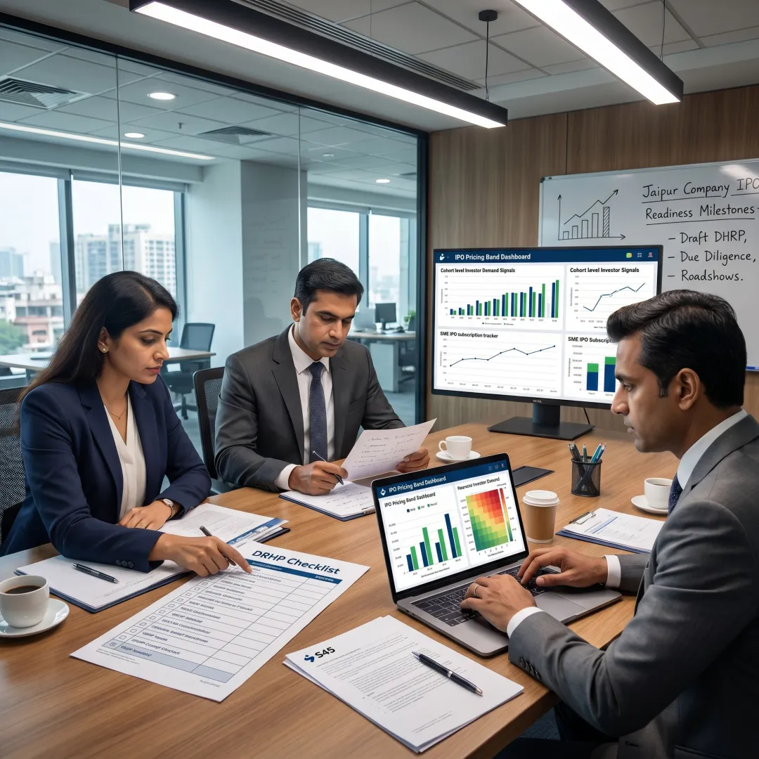 SME IPO consultants reviewing readiness and investor demand