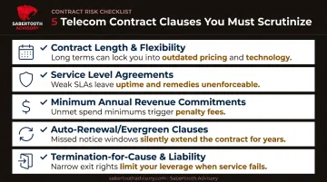 5 key telecom contract clauses to review before signing