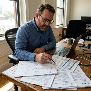 Advisor reviewing data center provider options