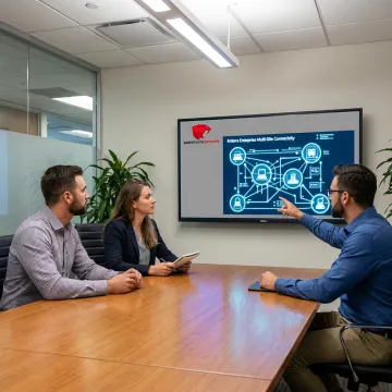 Technology advisors mapping a modernization roadmap
