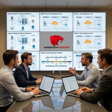 Legacy system modernization planning session