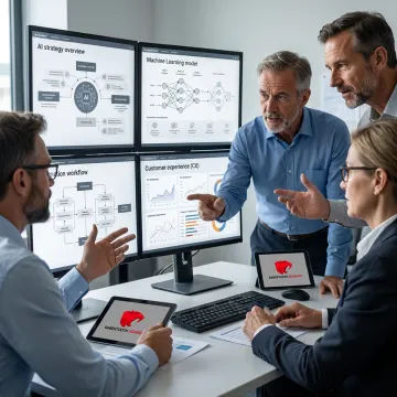 AI consulting strategy session