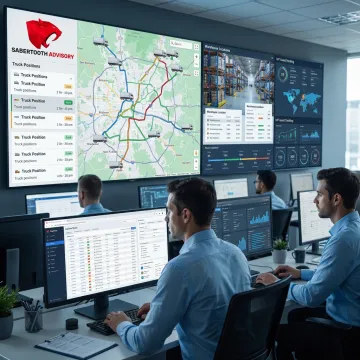 Cloud logistics dashboard for fleet operations