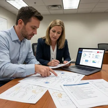 Advisor planning a secure healthcare cloud migration