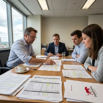 Advisor comparing technology supplier proposals