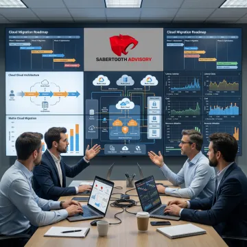 Team planning a cloud migration