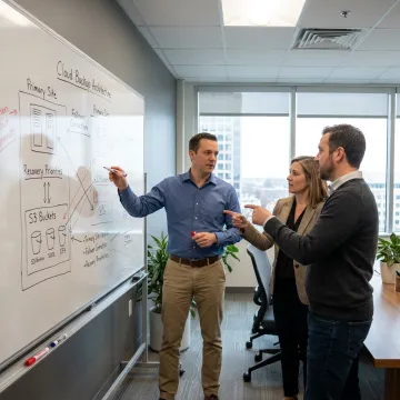 Advisor mapping cloud disaster recovery architecture