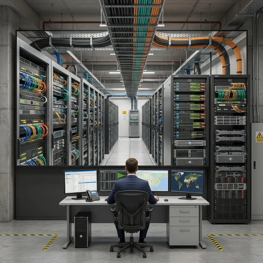 Private cloud connectivity infrastructure