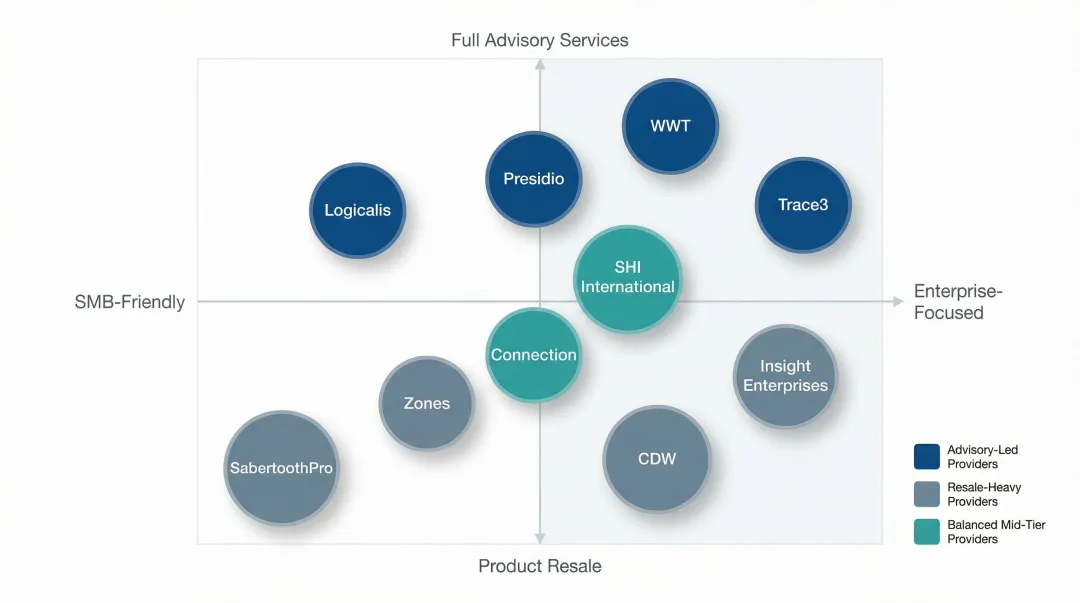 Top 10 IT procurement providers comparison by company size and primary use case