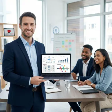 IT consultant working with educational institution administrators on network infrastructure planning