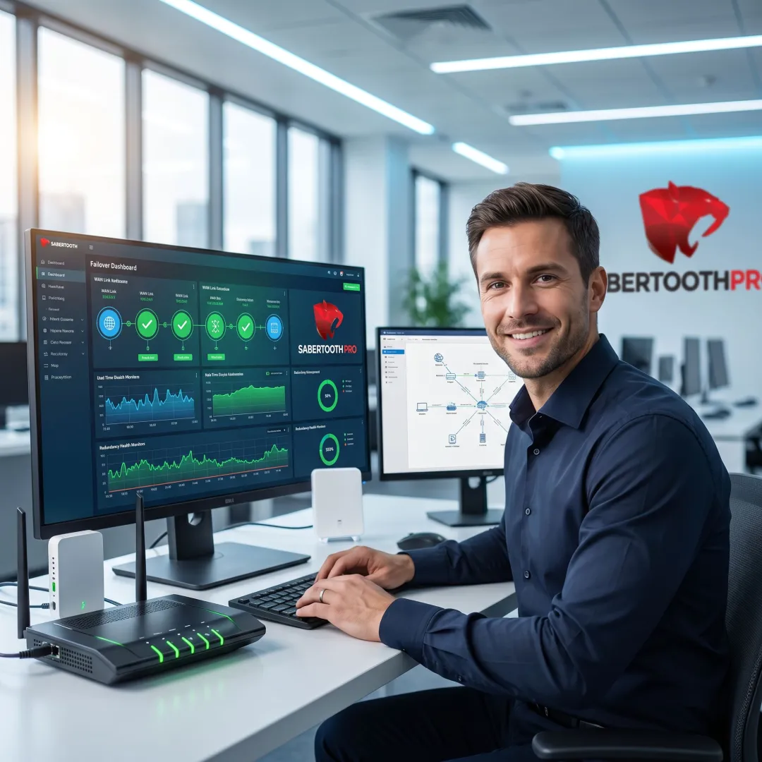 Backup internet setup for business continuity