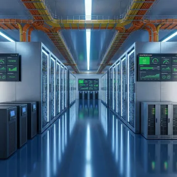 Nevada business disaster recovery data center with redundant server infrastructure and backup systems