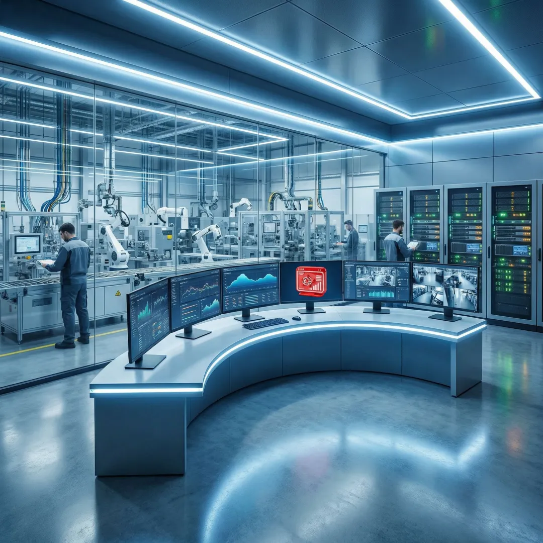 Integrated manufacturing IT infrastructure with secure network and cloud systems