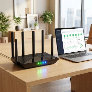 Enterprise wireless backup internet equipment with failover connectivity for business continuity