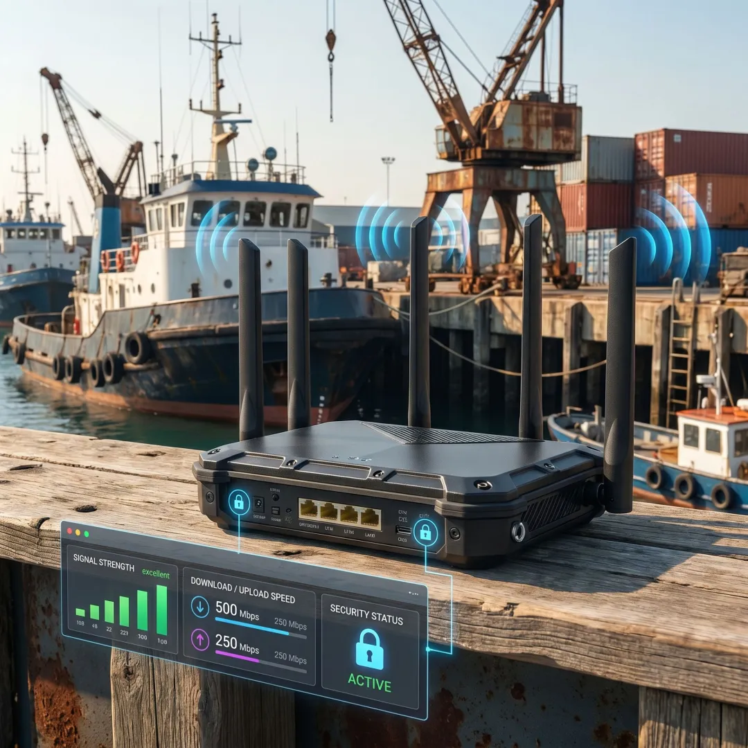Wireless internet equipment supporting remote operations