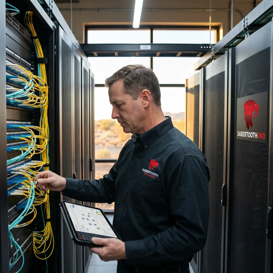 High-speed fiber optic internet infrastructure installation for Nevada business connectivity