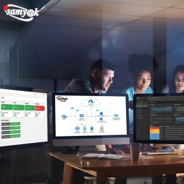 Team planning a DevOps automation process
