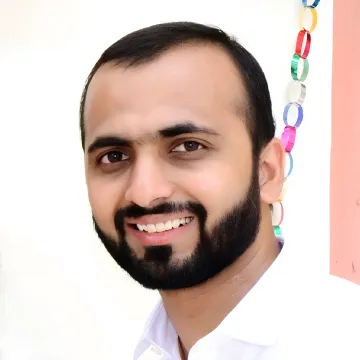 Portrait of Rushabh Gandhi, Business Development Manager at Samyak Infotech