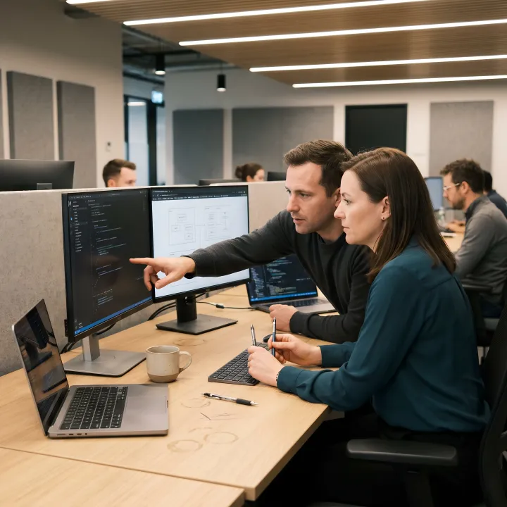 .NET developers building custom business software