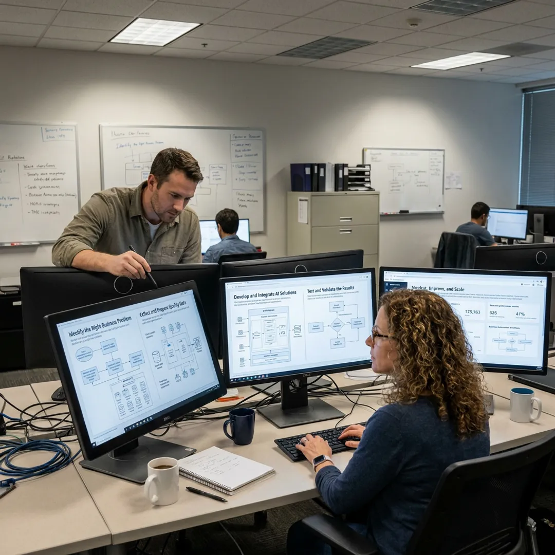AI development team planning model workflow