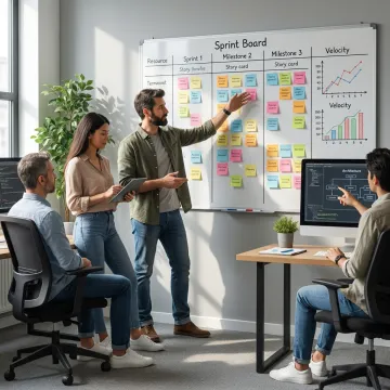 Agile software outsourcing process planning
