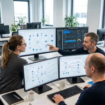 IoT development team planning connected device architecture