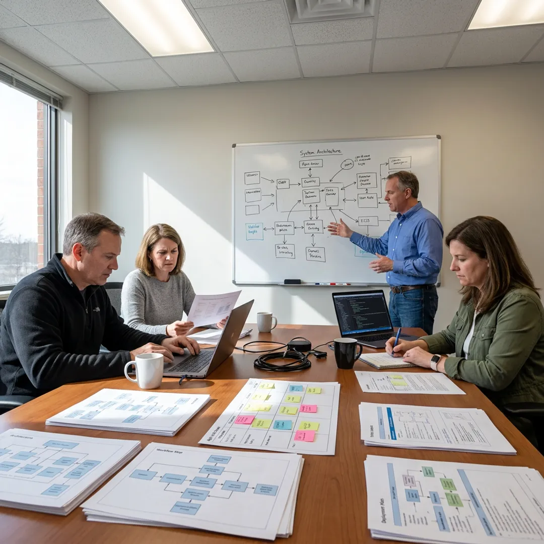 Enterprise software development process planning