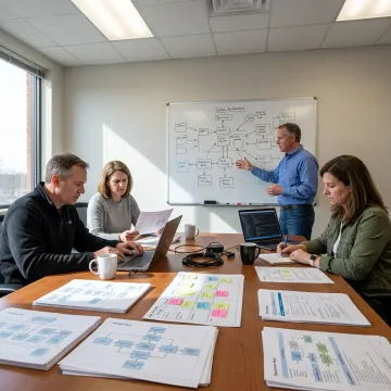 Enterprise software development process planning