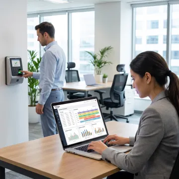 Custom attendance management software dashboard