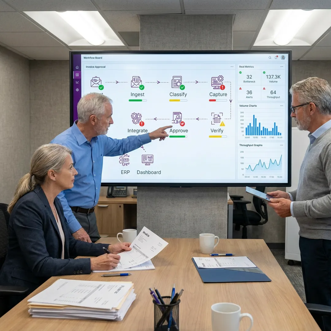 Team planning invoice approval workflow software