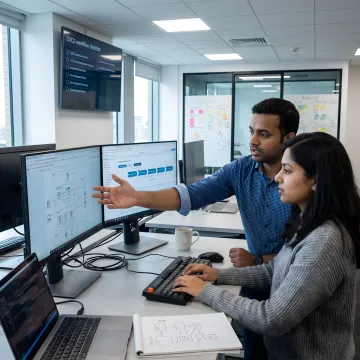 Custom software development process planning