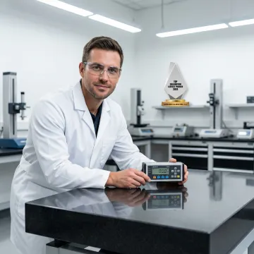 Precision surface plate flatness testing equipment measuring granite inspection table