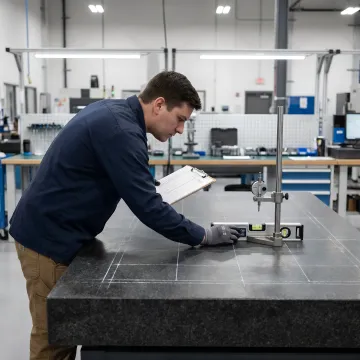 Granite Plate Calibration, Leveling & Reconditioning Services